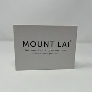 Mount Lai The‎ Rose Quartz Gua Sha Facial Lifting Tool